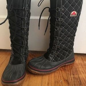 Pajar snow boots Freestyle Quilted Black 40 9.5